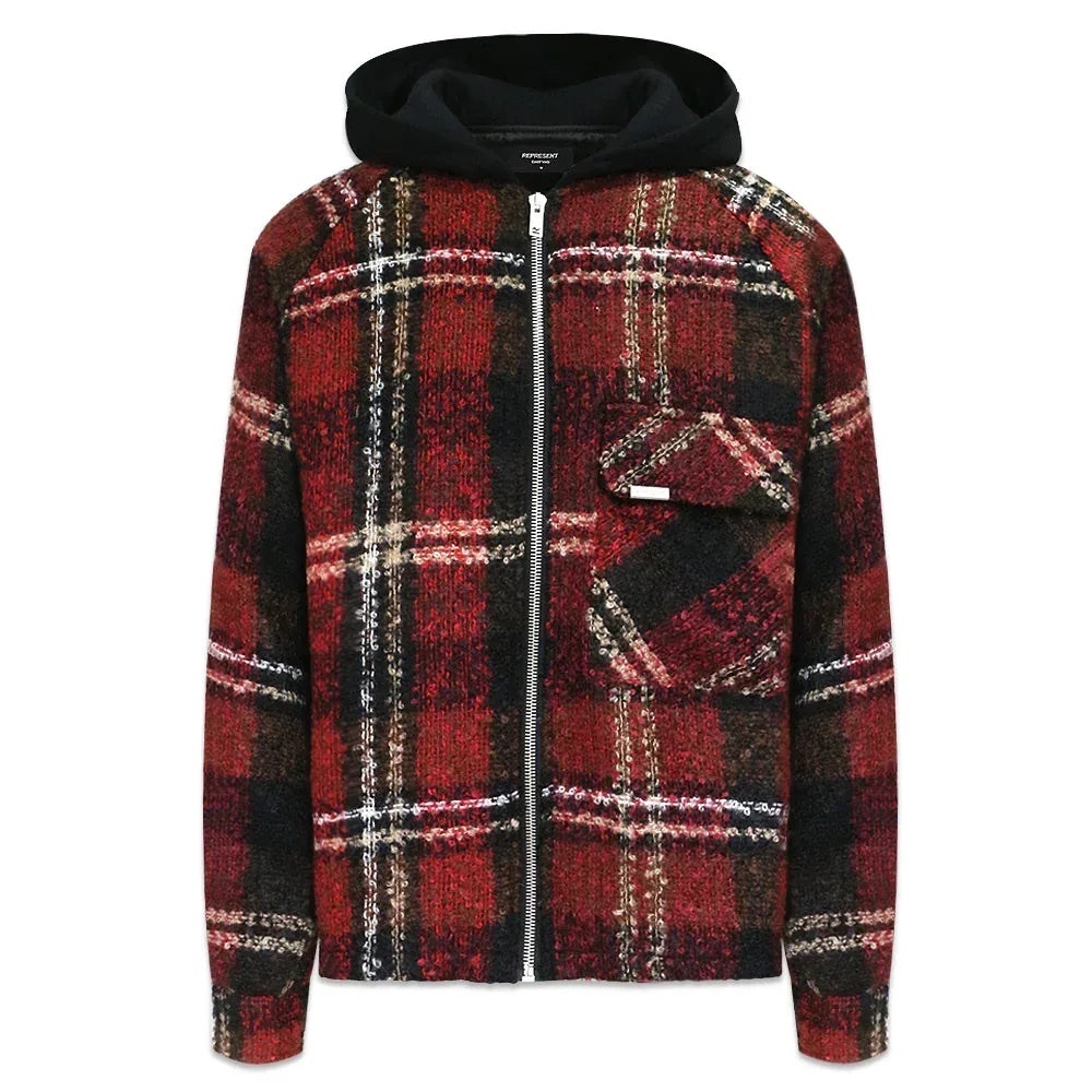 REPRESENT Unbrushed Mohair Shacket New Size Large